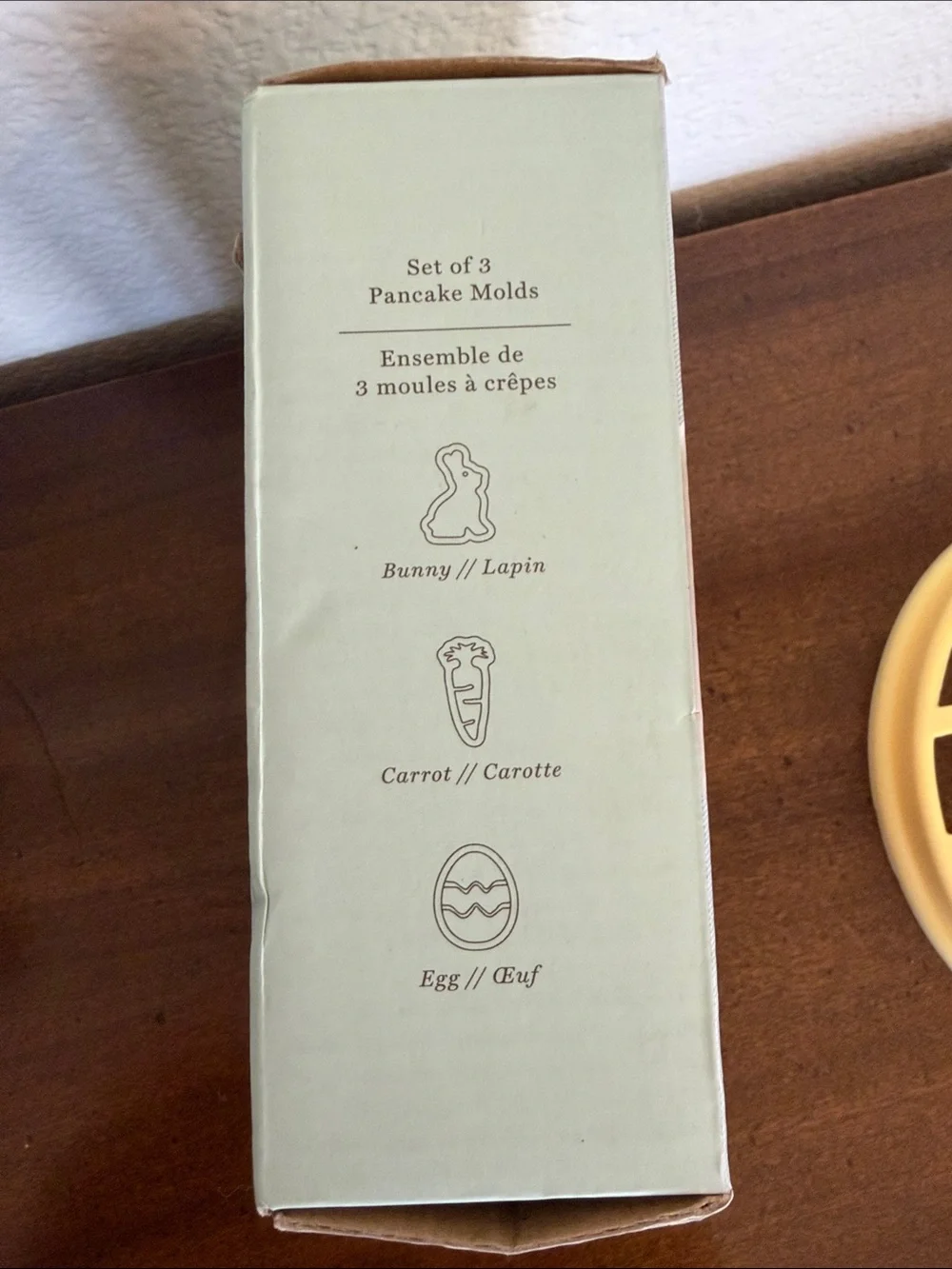 Williams-Sonoma Yellow Silicone Easter Pancake Molds Set